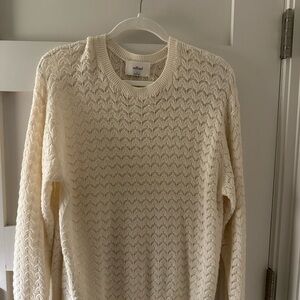 Aritzia Wilfred Cream Sweater